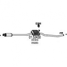 01.53430 MTS Средний глушитель выхлопных газов