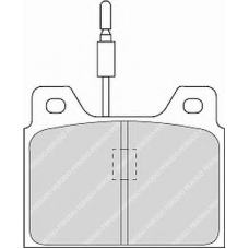 FDB71 FERODO Комплект тормозных колодок, дисковый тормоз