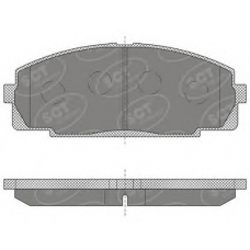 SP 618 PR SCT Комплект тормозных колодок, дисковый тормоз