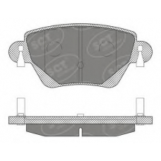 SP 605 PR SCT Комплект тормозных колодок, дисковый тормоз