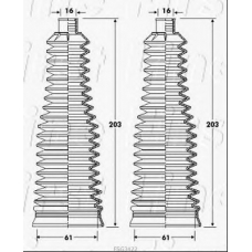 FSG3422 FIRST LINE Пыльник, рулевое управление
