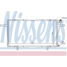 94686 NISSENS Конденсатор, кондиционер