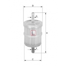 S 1010 B SOFIMA Топливный фильтр