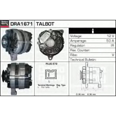 DRA1671 DELCO REMY Генератор