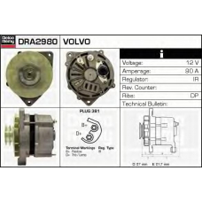 DRA2980 DELCO REMY Генератор