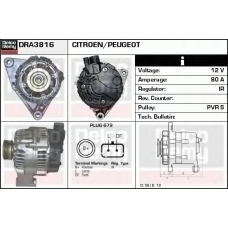 DRA3816N DELCO REMY Генератор