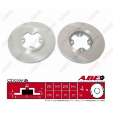 C31006ABE ABE Тормозной диск