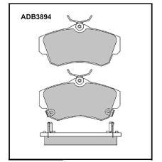 ADB3894 Allied Nippon Тормозные колодки