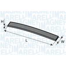 350203061460 MAGNETI MARELLI Фильтр, воздух во внутренном пространстве