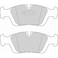 FD6476N NECTO Комплект тормозных колодок, дисковый тормоз