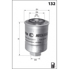 LFDS141 LUCAS FILTERS Топливный фильтр