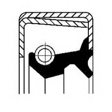 19015047B CORTECO Уплотняющее кольцо, ступица колеса