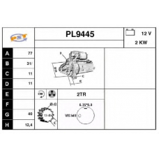 PL9445 SNRA Стартер