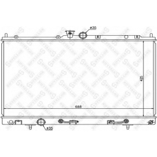 10-25348-SX STELLOX Радиатор, охлаждение двигателя