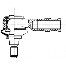 11644 01 LEMFORDER Наконечник поперечной рулевой тяги