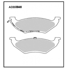 ADB0846 Allied Nippon Тормозные колодки