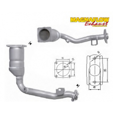 60908 MAGNAFLOW Катализатор