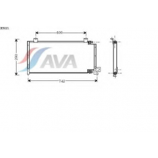 JE5021 AVA Конденсатор, кондиционер