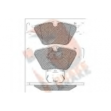 RB1296 R BRAKE Комплект тормозных колодок, дисковый тормоз