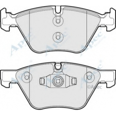 PAD1699 APEC Комплект тормозных колодок, дисковый тормоз