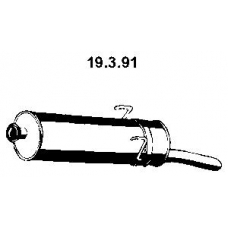 19.3.91 EBERSPACHER Глушитель выхлопных газов конечный