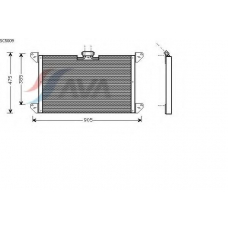 SC5009 AVA Конденсатор, кондиционер