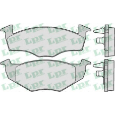 05P667 LPR Комплект тормозных колодок, дисковый тормоз