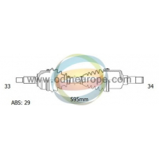 18-231061 ODM-MULTIPARTS Приводной вал