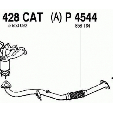 P4544 FENNO Труба выхлопного газа