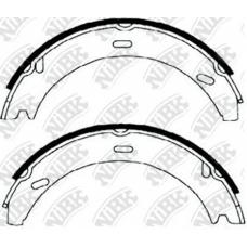 FN0536 NiBK Комплект тормозных колодок, стояночная тормозная с