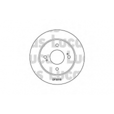 DF3018 TRW Тормозной диск