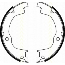8100 24003 TRISCAN Комплект тормозных колодок, стояночная тормозная с