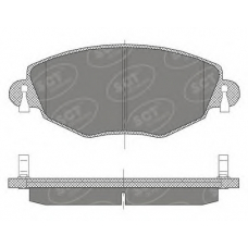 SP 450 PR SCT Комплект тормозных колодок, дисковый тормоз