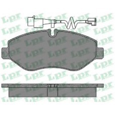 05P1297B LPR Комплект тормозных колодок, дисковый тормоз