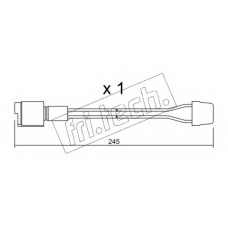 SU.072 fri.tech. Сигнализатор, износ тормозных колодок