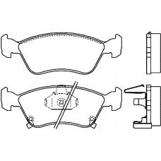 21975 182  0 5 T4068 TEXTAR Колодки тормозные