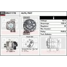 DRA1178 DELCO REMY Генератор