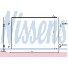 94668 NISSENS Конденсатор, кондиционер
