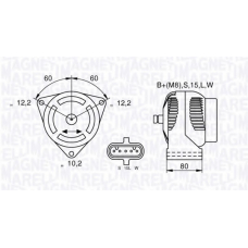 063535255010 MAGNETI MARELLI Генератор