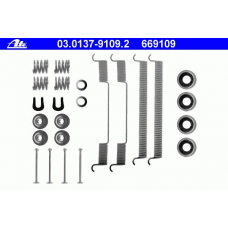 03.0137-9109.2 ATE Комплектующие, тормозная колодка