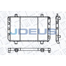 RA0120230 JDEUS Радиатор, охлаждение двигателя