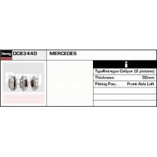 DC83440 DELCO REMY Тормозной суппорт