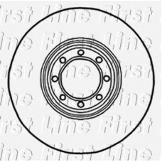 FBD1796 FIRST LINE Тормозной диск