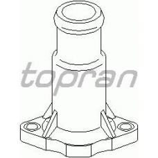 107 638 TOPRAN Фланец охлаждающей жидкости