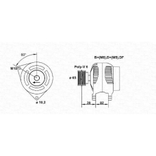 943355096010 MAGNETI MARELLI Генератор