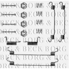 BBK6068 BORG & BECK Комплектующие, колодки дискового тормоза