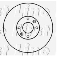 FBD1801 FIRST LINE Тормозной диск