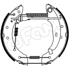 151-063 CIFAM Комплект тормозных колодок