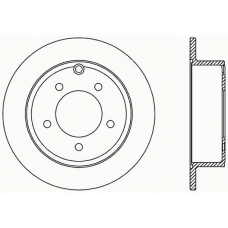 BDR2370.10 OPEN PARTS Тормозной диск