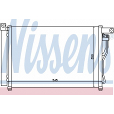 94895 NISSENS Конденсатор, кондиционер